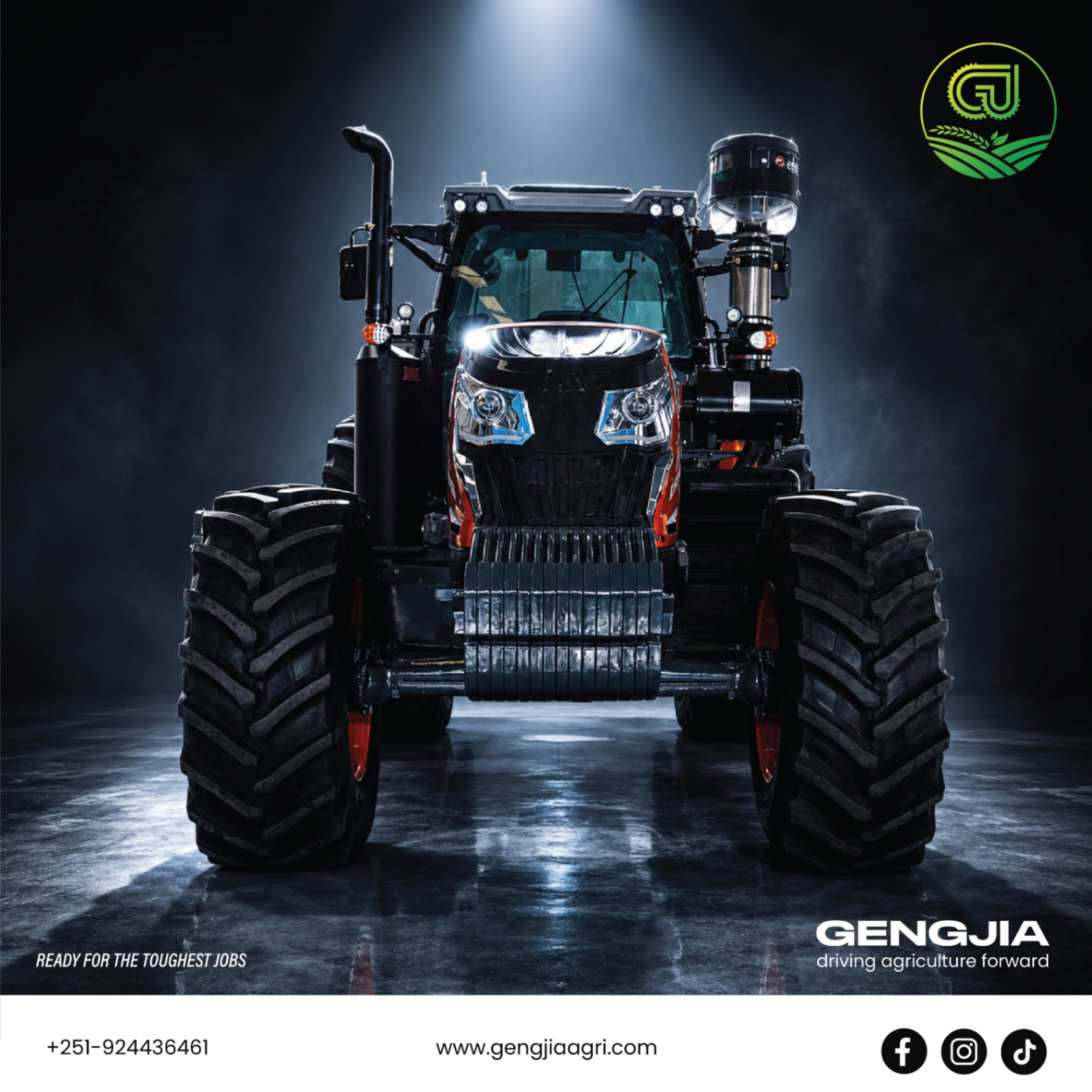 Gengjia Agri social media poster